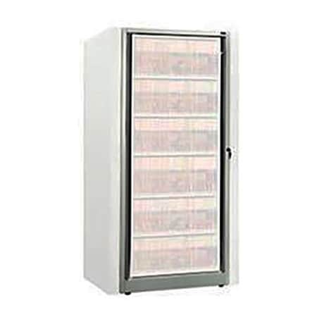 Datum Filing Systems Rotary File Cabinet Components, Base Starter Unit, Letter, 8-High, Bone White XSLT-S8E-T15